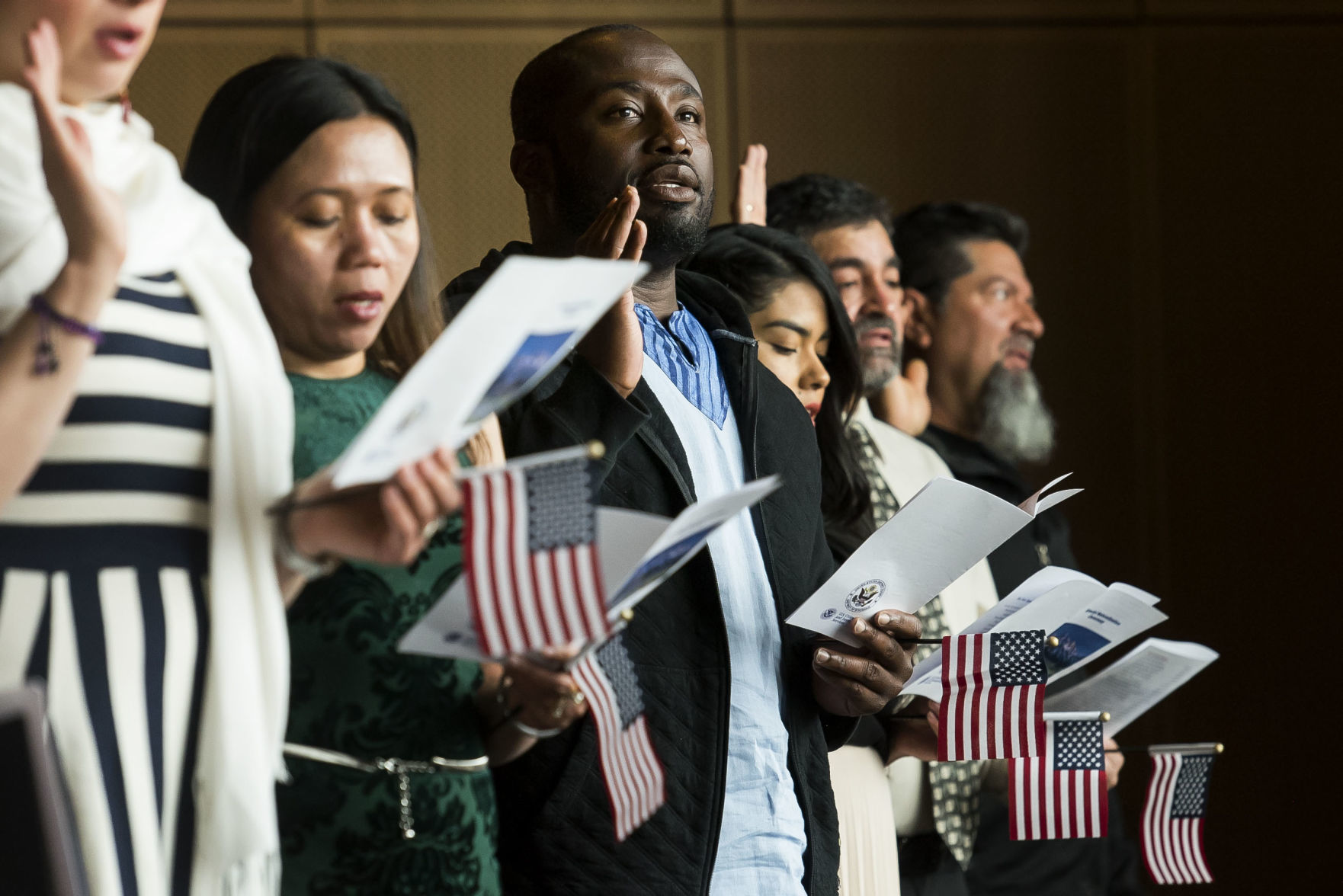 Naturalization ceremony